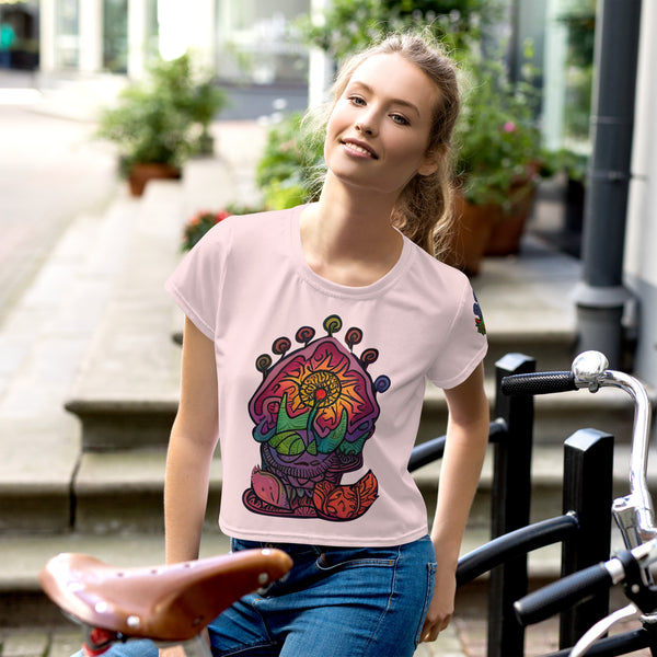 Psilocybe Codex Cropped T-Shirt